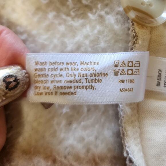 Koolaburra by UGG Shacket Womens M Jacket Brushed Back Sherpa Cozycore cabincore - Picture 7 of 11